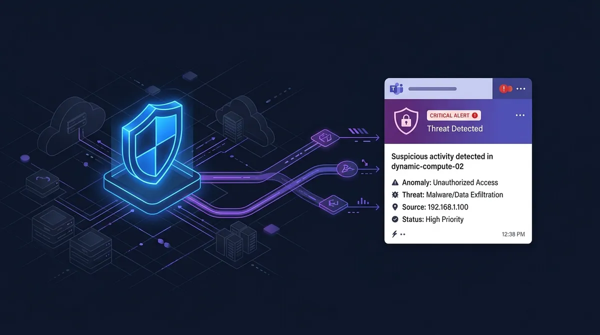 Google Cloud Security Command Center Notifications in Microsoft Teams with Google Threat Intelligence Enrichment