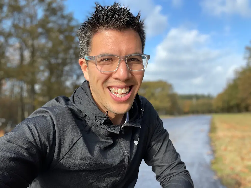 Jorge Liauw Calo running
